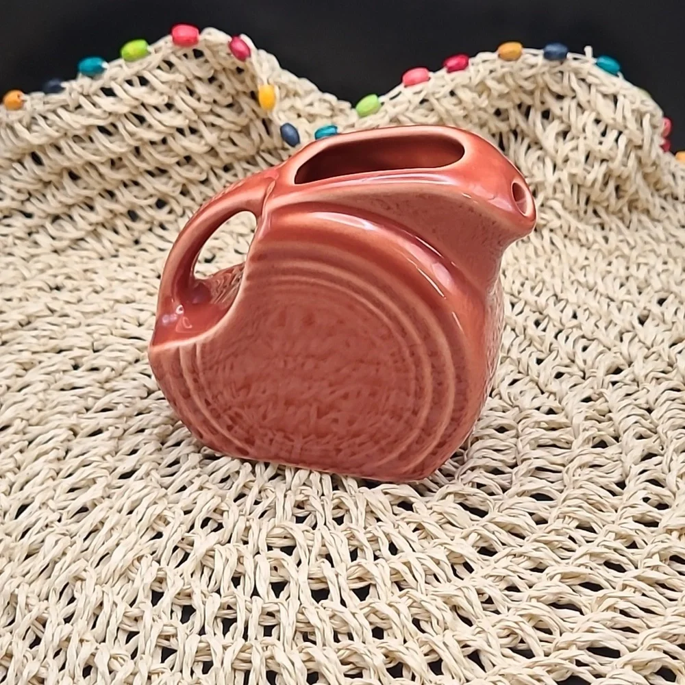 FIESTAWARE HLC Retired PAPRIKA Mini Disc Pitcher 2012